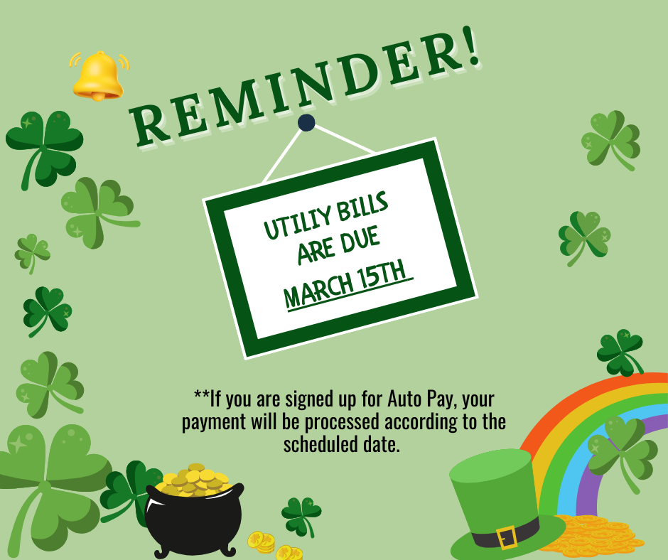 Utility Bills Due